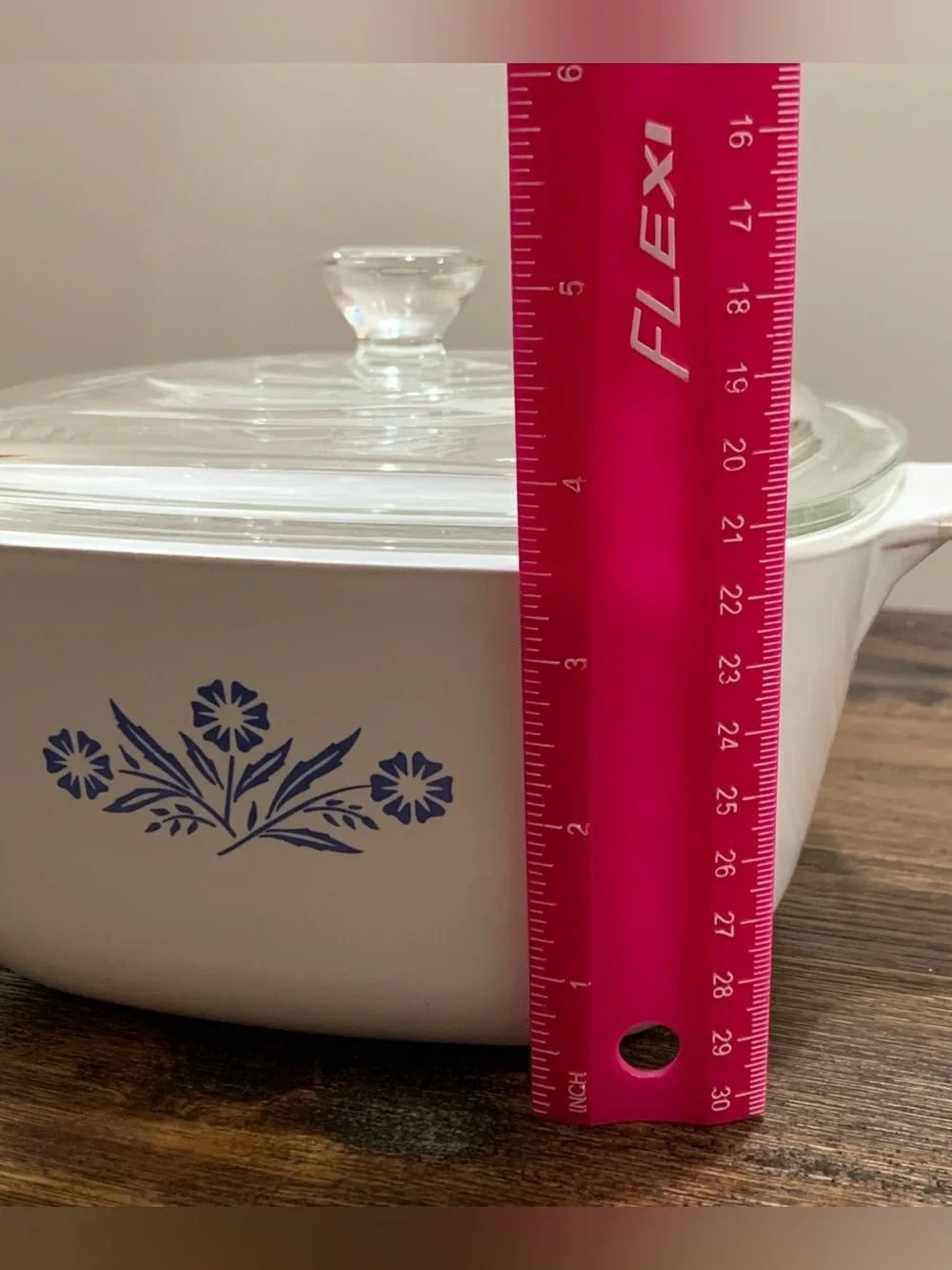 Vintage Corning Ware Blue Cornflower 1¾ Qt Casserole Dish with Lid – P-1¾-B
